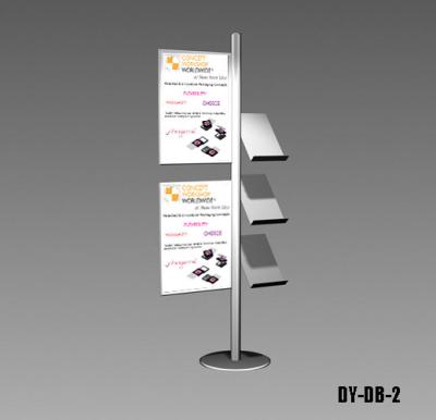 China For advertising poster display rack with A4 racks advertising for sale