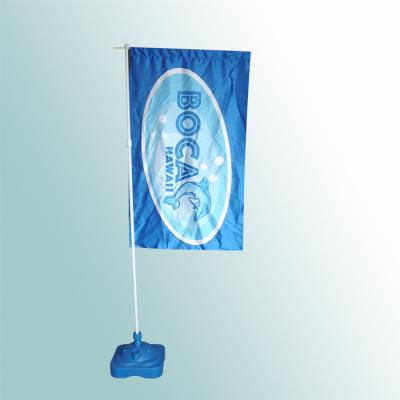 China Outdoor Hanging Type Sand Base Advertising Flag Banner for sale