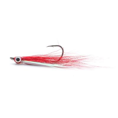 China High Quality 1.5G Metal Deer Tail Hair Lead Hook Lead Bucktail Jig Head for sale