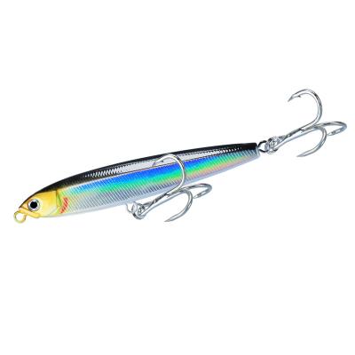 China ABS Plastic 8cm / 10cm Hard Lure Fishing Pencil Hard Bait Artificial Fishing Lure for sale