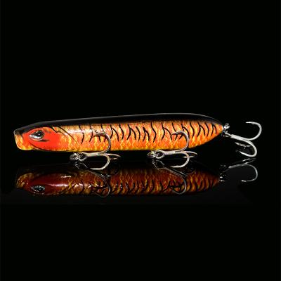 China Topwater Popper Lure Maker Plastic Vivid Professional Artificial ABS Hard Lure 10cm/15g Color 3d ABS Lure 10cm/15g for sale