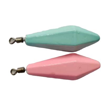 China Various Color Bright Fishing Tackle Sea Fishing Weight Sinker Lead Weights For Deep Sea Fishing for sale