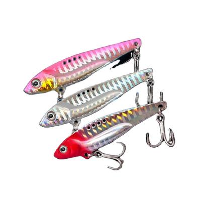 China 3D Eyes Hard Blood Tank Hook Metal For Lure VIB Fishing Lure 7G/10G/15G 7g 10g 15g for sale