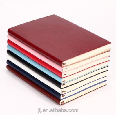 China Custom Hardcover LOGO Factory Direct Selling A5 PU Leather Notebook for sale