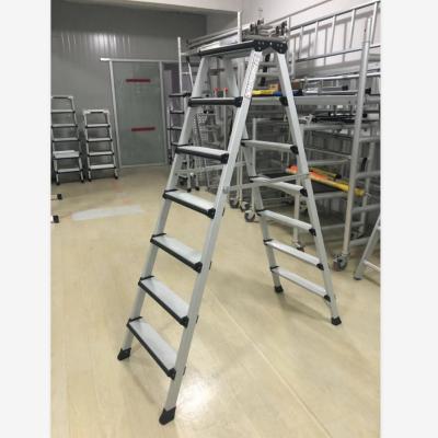 China Folding Ladders DX-80088 2 x 8 Small Steps Ladder Lightweight Folding Step Stool for RV Kitchen Cabinet, Supports 330lbs Capacity for sale