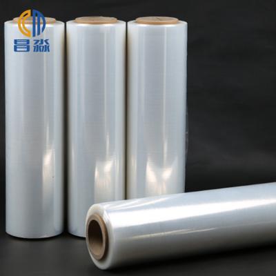 China Factory Price Moisture Proof Printed Gift Hand Puncture High Resistance Wrapping Stretch Film for sale