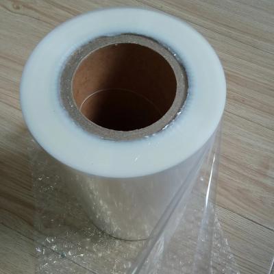 China High performance printing polyolefin wrap heat stretch roll pe shrink moisture proof cheap shrink film for sale