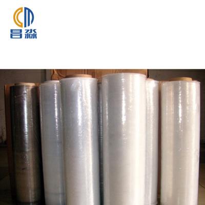 China Moisture Proof High Quality Plastic Lldpe Pallet Wrap On Roll Chinese Clear Wrapping Stretch Film for sale