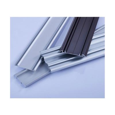 China Sliding Wardrobe Track Frame Irregular Aluminum Profile Sliding Track For Window And Wardrobe Sliding Door for sale