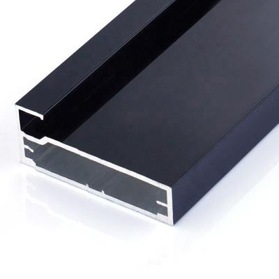 China Decorations Factory Wholesale Customized Aluminum Extrusion For Kitchen Cabinet Door Frame for sale