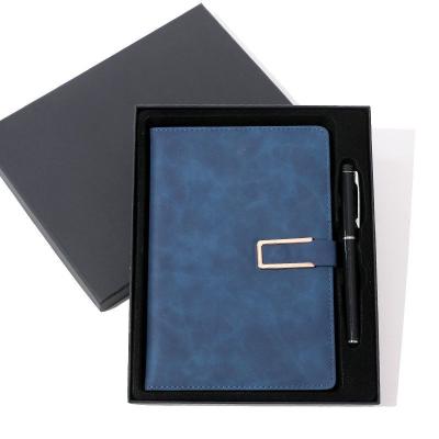 China Mini Custom Logo A5 Diary Notebook Filler Agenda 2022 With Ballpoint Pen Notebook for sale