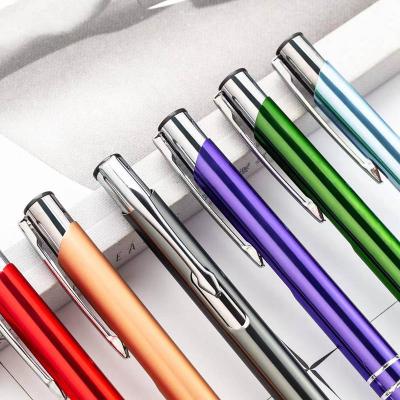 China Promotional Pen 2022 New Fashion Colorful Ballpoint Pens Advertising Logo Promotion Custom Capacitive Stylus Screen Cute Pen for sale