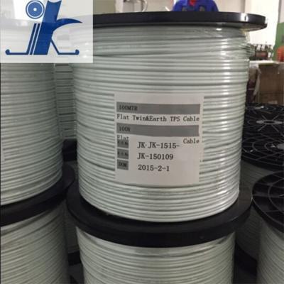 China Buliding Flat Electrical Equipment TPS Cable Twin And Earth Cable SAA Certified Australia And New Zealand Cable for sale