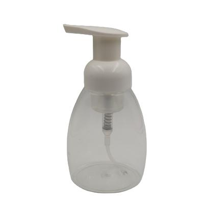 China 250ml PET Cosmetic Foam Dispenser Liquid Soap Foamer Empty Plastic Hand Wash Bottle With Foam Pump For Soap Sanitizer Bottle for sale