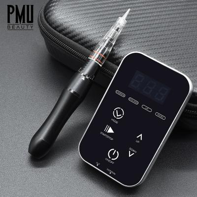 China PMbeauty Microblading Kit Micropigmentation Machine Pmu Mts Semi Wireless Permanent Makeup Machine for sale