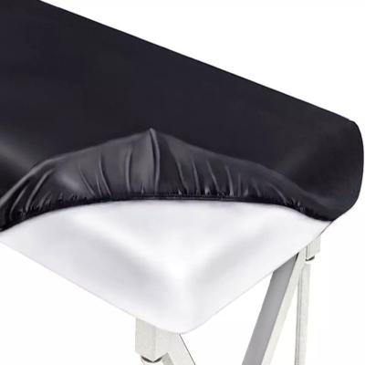 China Modern SUNTQ Elastic Eyelash Extension Bed Cover Spa Fits Tables Sheet Bedspread Fitted Sheet Leather Massage Table Covers for sale