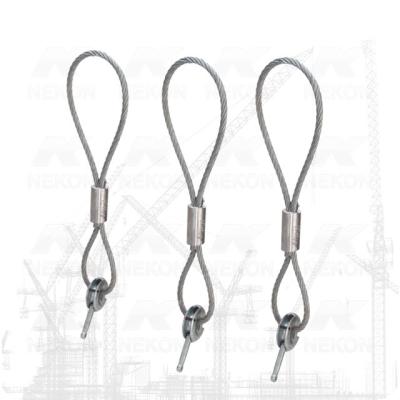 China Precast concrete lifting element Precast concrete lifting loop with ring for plate anchor for sale