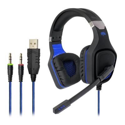 China Comfortable GT96 Gaming Headset, USB Jack Gaming Headset Cable Earbuds With Microphone Adjustable Noise Canceling Earphone For PC Laptop Computer for sale