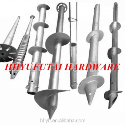 China Hot Dipped Galvanized Pan High Quality Metal Screw Anchor For Sale for sale