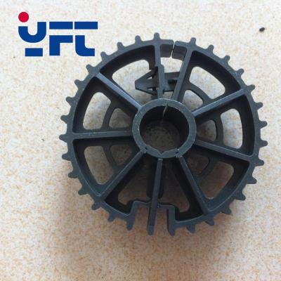 China Private ownership factory custom plastic rebar concrete wheel spacer for sale