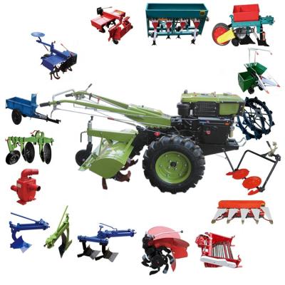 China Building material shops 12hp walking tractor for sale farm cultivator walking tractor two wheels walking tractor for sale for sale