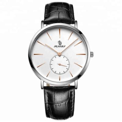 China Senors SN80 Ladies and Men Watches Hot Oem Brand Watch China Made Watch Japan Quartz Movement Genuine Leather Strap Waterproof for sale