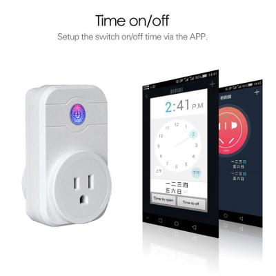 China Google Assitance Ordered US EU UK Plug Smart Plug SWA1 Mini Wireless Smart Socket Outlet Works With Amazon Alexa Echo Dot Google Home App for sale