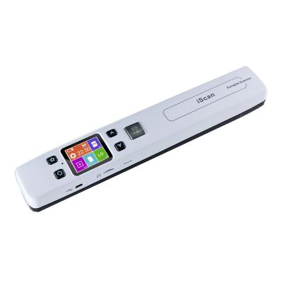 China Commercial Portable Handheld A4 Document Scanner 900DPI Iscan Fingerprint Scanner JPG and PDF Formate for sale