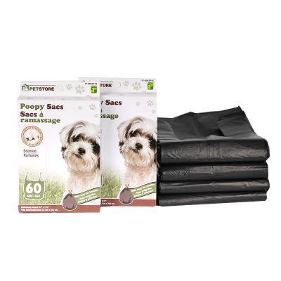 China Disposable 100% Biodegradable Plastic Eco Friendly Dog Waste Bag for sale