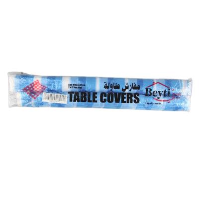 China Disposable Household Cheap Price High Quality Plastic Dining Table Cover Sheet for sale