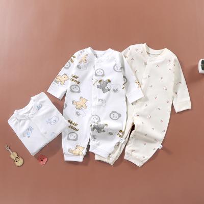 China Comfortable Long Sleeves and Breathable 100% Cotton Baby Rompers Baby Wear Newborn Baby Jumpsuit New 2023 for sale