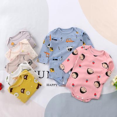 China 100% Cotton Customized Baby Rompers Baby Wear Clothing Baby Long Sleeves Baby Grows Jumpsuit New 2023 for sale