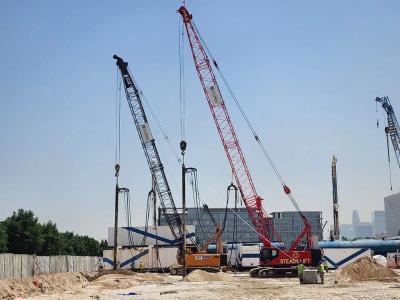 Chine Conducteur d'équipement de vibroflottation du compactage 180kw de sable améliorant la capacité portante à vendre