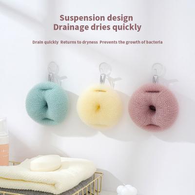 China Body New Design Mesh Loofahs Shower Sponge Bath Pouf Bath Scrunchies Body Wash Breath For Men Women Body Wash Bathroom for sale