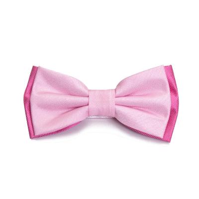 China Wholesale High Quality Polyester Simple Men's Bow Ties for sale