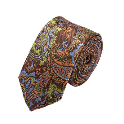 China 100%silk Ties Manufacturer Silk Corbatas Jacquard Paisley Floral Silk Ties for sale