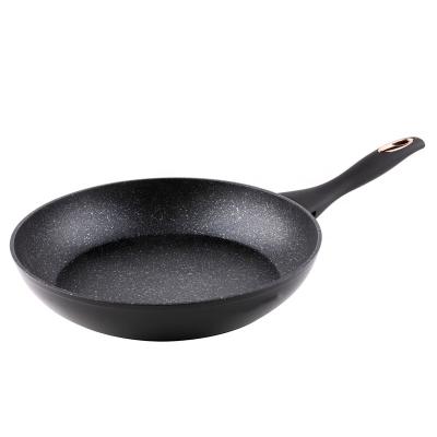 China Europe Forged Non Marble Stick Coating Aluminum Frying Pan for sale