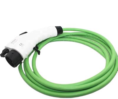 China 16A 32A 40A 50A EV Charger Residential/General Purpose SAE J1772 Plug Type 1 with Cable EV Plug Open End EVSE Charger for sale