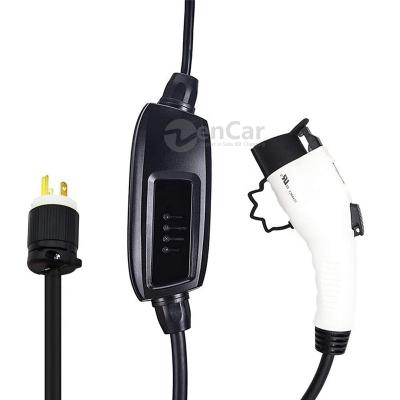 China Duosida 16A ev charger type 1 and charging type 1 Duosida 16A ev charger ev connections mode 2 portable ev charger 3.7KW NEMA 6-20 plug electric car and NEMA 6-20 plug for sale