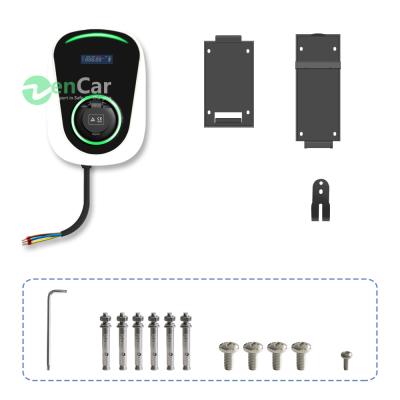 China Duosida EV charging station 32A 7.2KW car charger Wallbox with type - 2 plug ev connector without wifi and cable EV charging station 32a 7.2kw T2 no wifi+cable for sale