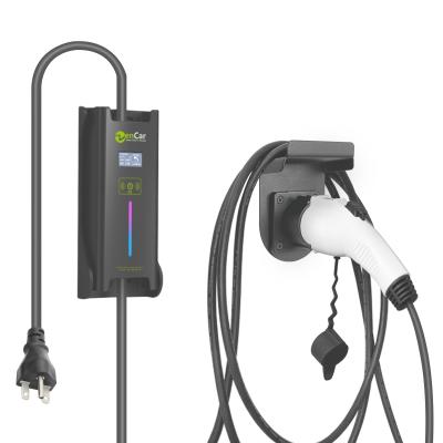 China Zencar EV Level 2 EVSE Charging Type 1 and NEMA 5-15 5-15 Plug 16A 3.7KW EV Charger SAE J1772 Plug ZENCAR EV Level 2 Charging NEMA for sale