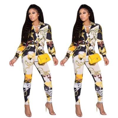 China The two-piece set of the 2021 newcomers anti-static women's casual rich and honorable starfish printing with K7021 wholesale for sale