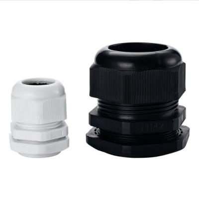 China Good Quality Rubber Plastic Nylon Cable Gland Waterproof Ip68 M40 Lock Cable Tight Good Quality Black for sale