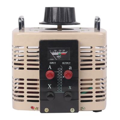 China Factory Directly TDGC2 Variac 3KVA Single Phase Transformer 220v 380v EASY Manual Voltage Regulator for sale