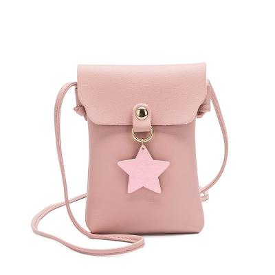 China Store the phone the new mobile phone the small square bag with a star charm can be cross-body shoulder for sale