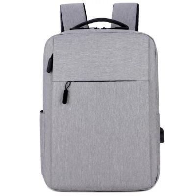 China With New Business USB Backpack Large Capacity Simple Oxford Cloth Waterproof Computer Bag for sale