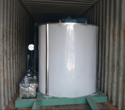 China 30T Plant Containerized Flake Ice Plant For Concrete Cooling for sale