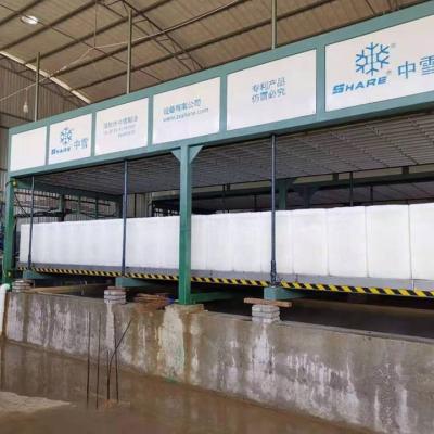 China Factory used for concrete cooling 3sets 30,000kg per day automatic block ice machine, ice block machine in Hong Kong for sale