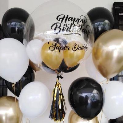 China Hot Sales Party Decoration DIY Birthday Party Sticker Balloon Bobo Balloon Sticker Decor Balloon Stickers for sale