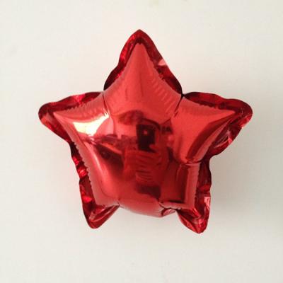 China Eco-friendly Foil Balloon Factory OEM Laser Star Shape Inflating Foil Balloon globo De estrella globos cromados for sale